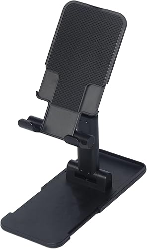 QIYIENDIAN Cell Phone Solid Stand for DesktopOffice Desk with AnkleHeightDock Adjustable and Foldable Phone Holder for All Smartphone Samsung Galaxy