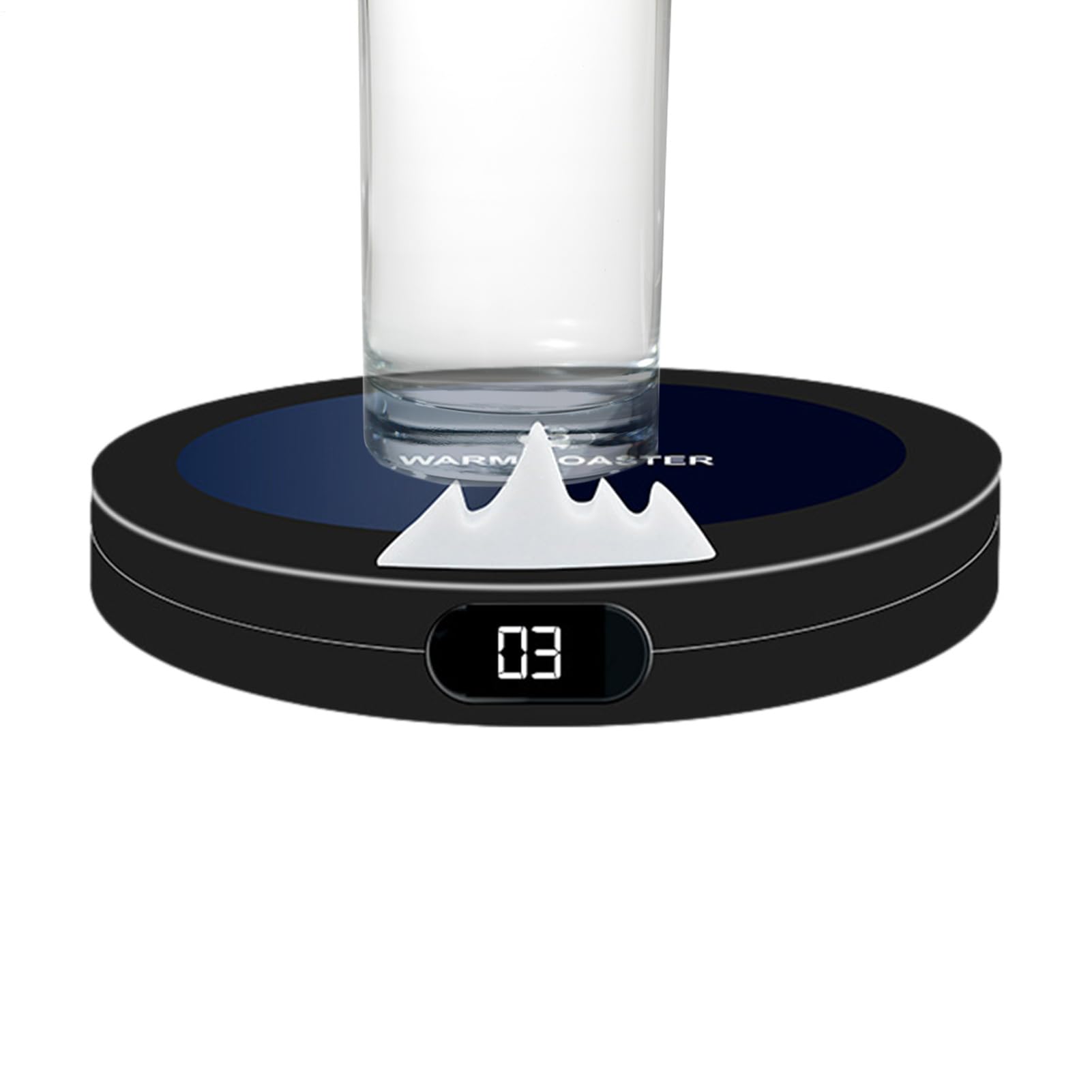Chauffe-tasse thermique anti-refroidissement à arrêt automatique pour boissons chaudes