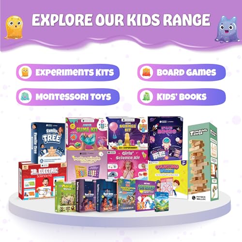 Image of PW PVA Slime Glue(200ml) & Activator(50ml) Set, Slime for Kids 3-10 Years | Safe & Non-Toxic, Mess Free, Slime Making Kit, Birthday Gift for Boys /Girls