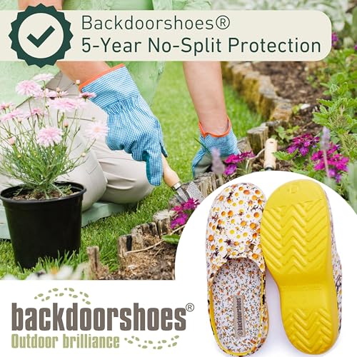 Image of Backdoorshoes Waterproof Premium Garden Clog Shoes for Women with Arch Support