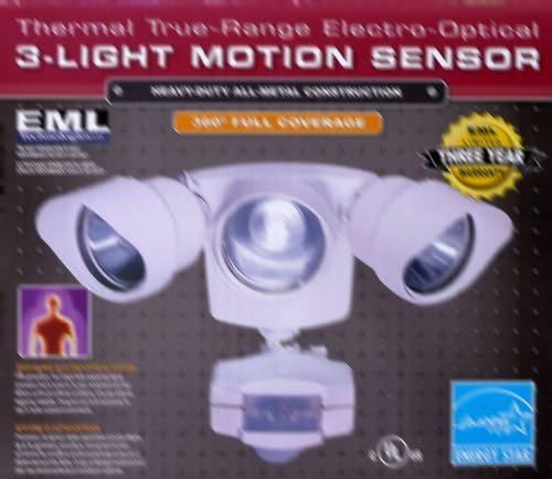 EML Technologies Thermal True-Range Electro-Optical 3-Light Motion Sensor