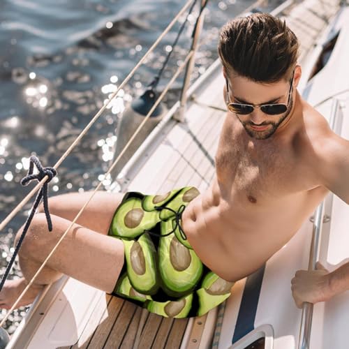 Short de bain homme avocat séchage rapide pour la plage et la piscine - 2