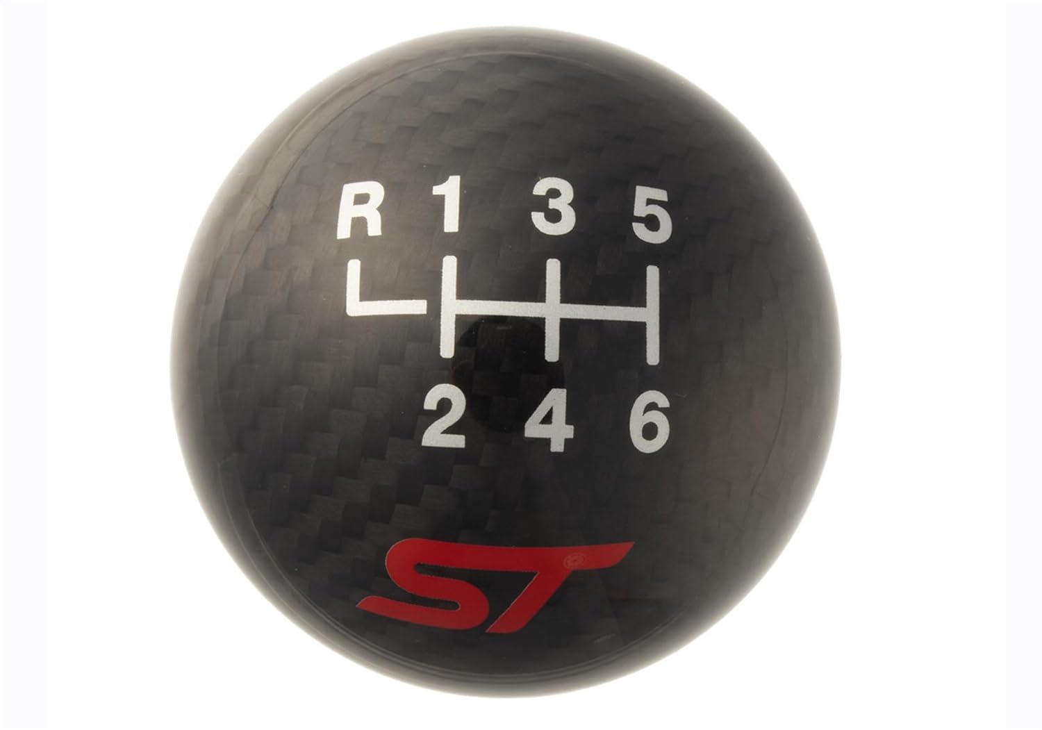 Ford Racing (M-7213-FSTCF) Focus ST Black Carbon Fiber Shift Knob 6 Speed