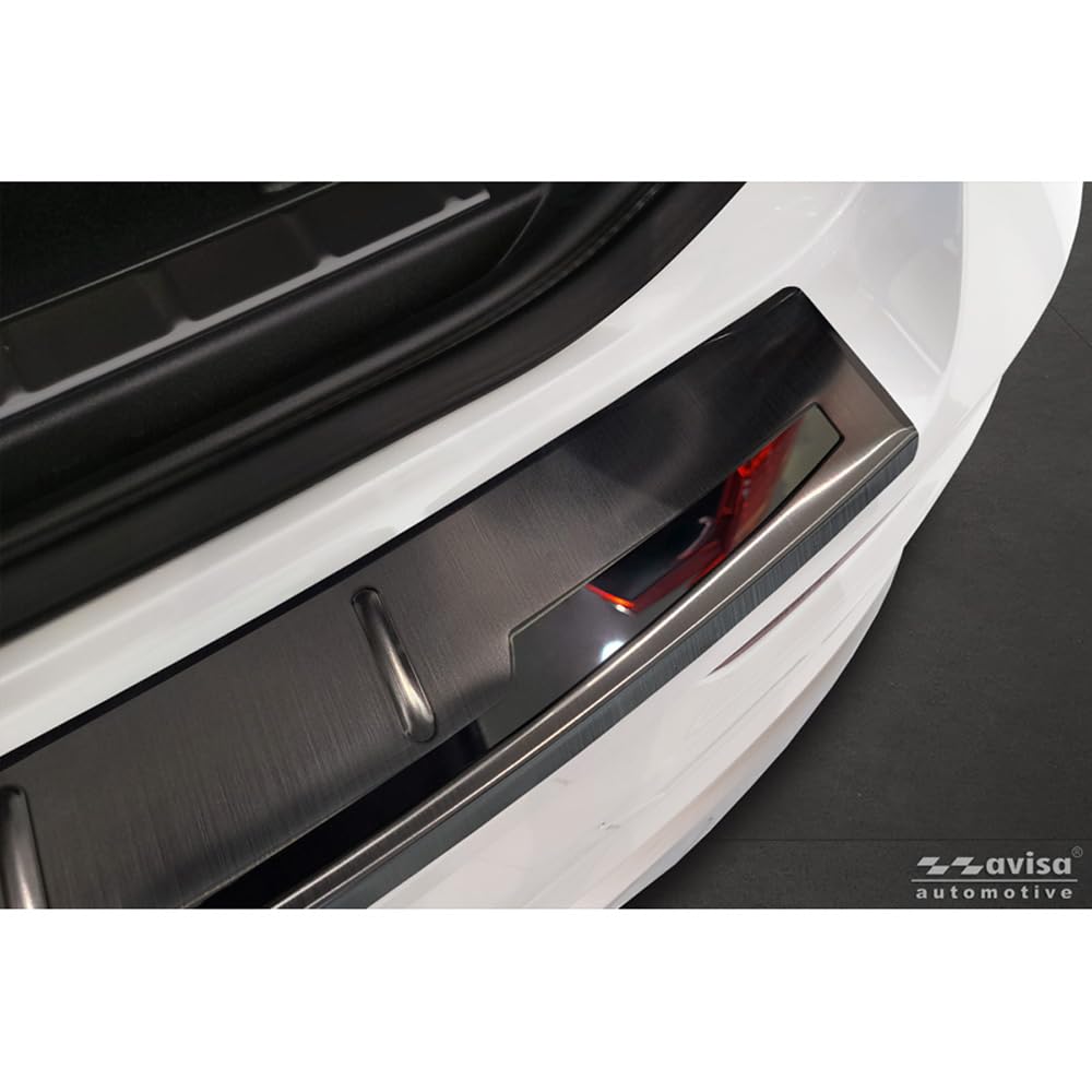 Avisa Protection de Seuil de Coffre Acier INOX Shadow Premium sur Mesure