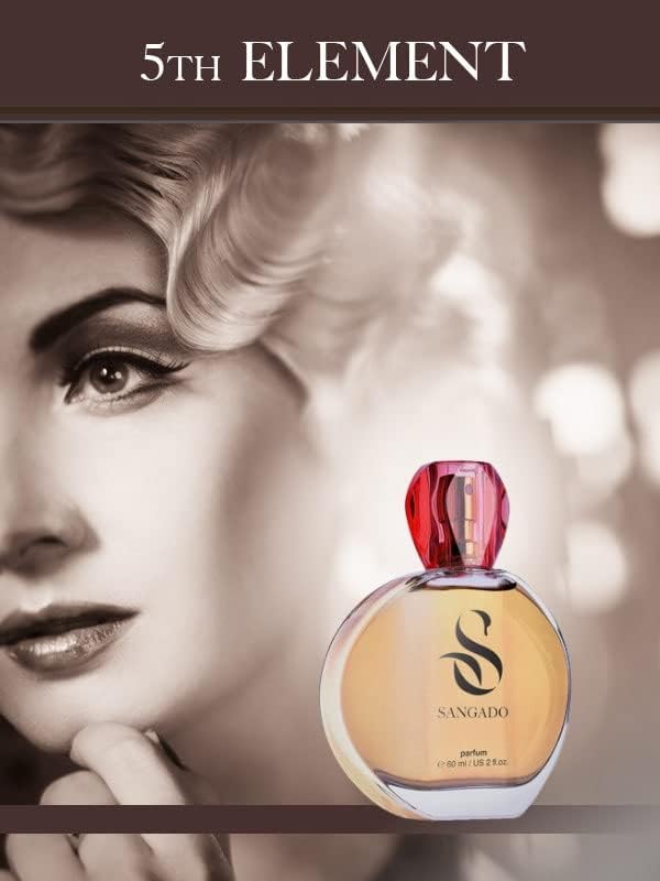 – 5TH ELEMENT Perfume for Women (parfum), 8-10 hours long-lasting, Luxury smelling, 60 ml, Code: 504