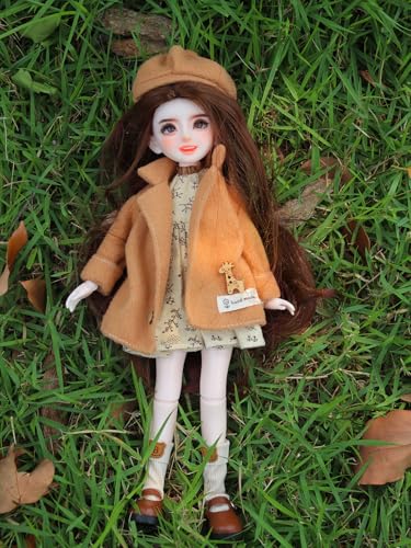 Muñeca Anime BJD articulada 30 cm con ropa y soporte miniatura 4