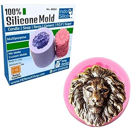 silicone lion mold