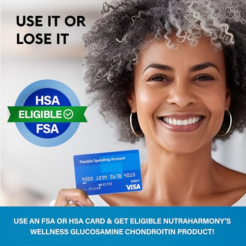 Nutraharmony SB-122 Glucosamine Chondroitin Msm Collagen | Fsa Hsa Eligible | Joint Support Supplement 2800 Mg thumb #4