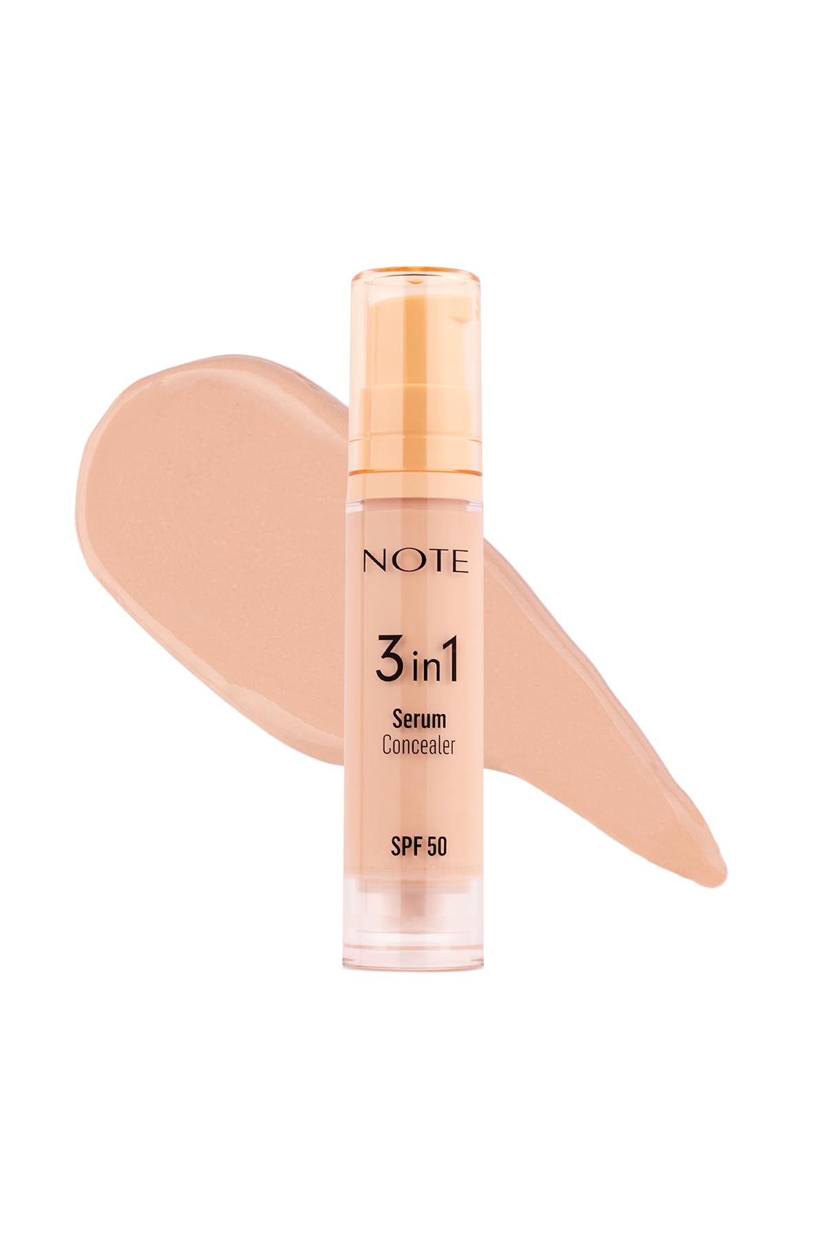 Note Cosmetics 3 in 1 Serum Concealer SPF 50 00 Light Nemlendirici ve Aydınlatıcı Göz Altı Kapatıcısı