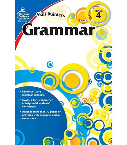 Grammar, Grade 4 (Skill Builders) 1936023210 Book Cover