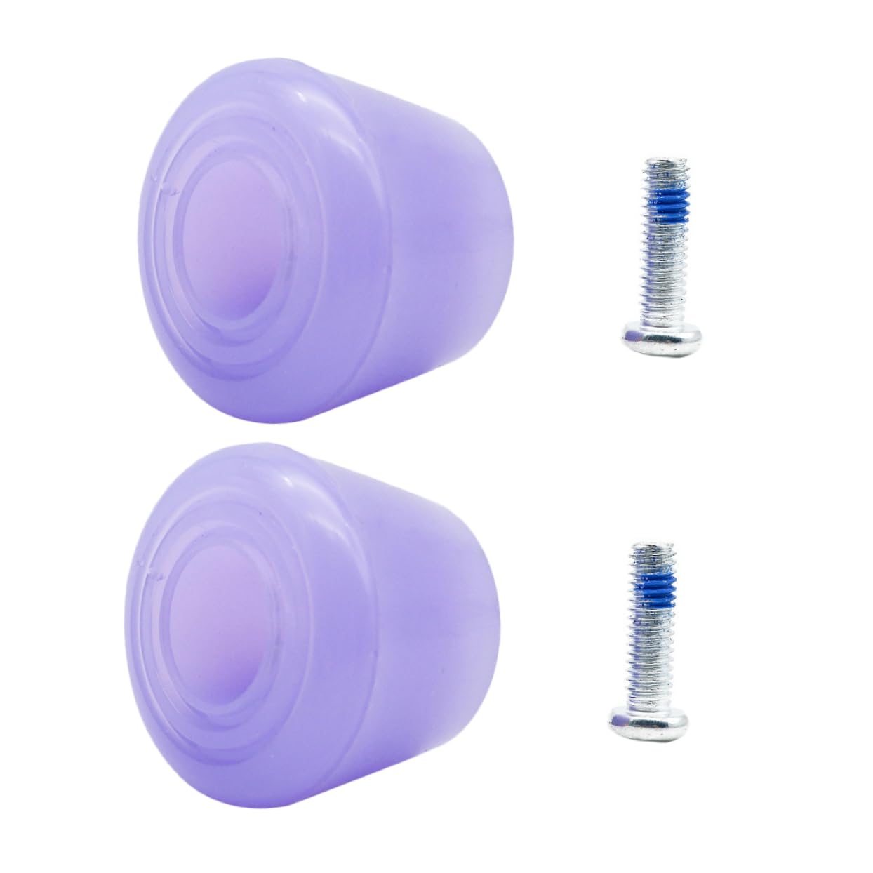 KESYOO 1 Set Skate Brake Head Toe Brake Roller Skate Inline Skates Rollers Adult Accessories Indoor Stop Mat Brakes Skating Brake Cushion Braking Block Versatile Brake Block Purple Metal