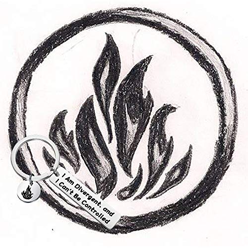 ENSIANTH Movie Merch I Can’t Be Controlled Inspired Keychian Inspiration Gift4