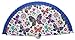 Conception de papillon Fan de flamenco espagnol Ventilateur pliant Éventail à main Éventails en bambou Éventail espagnol Fan de danseurs de flamenco