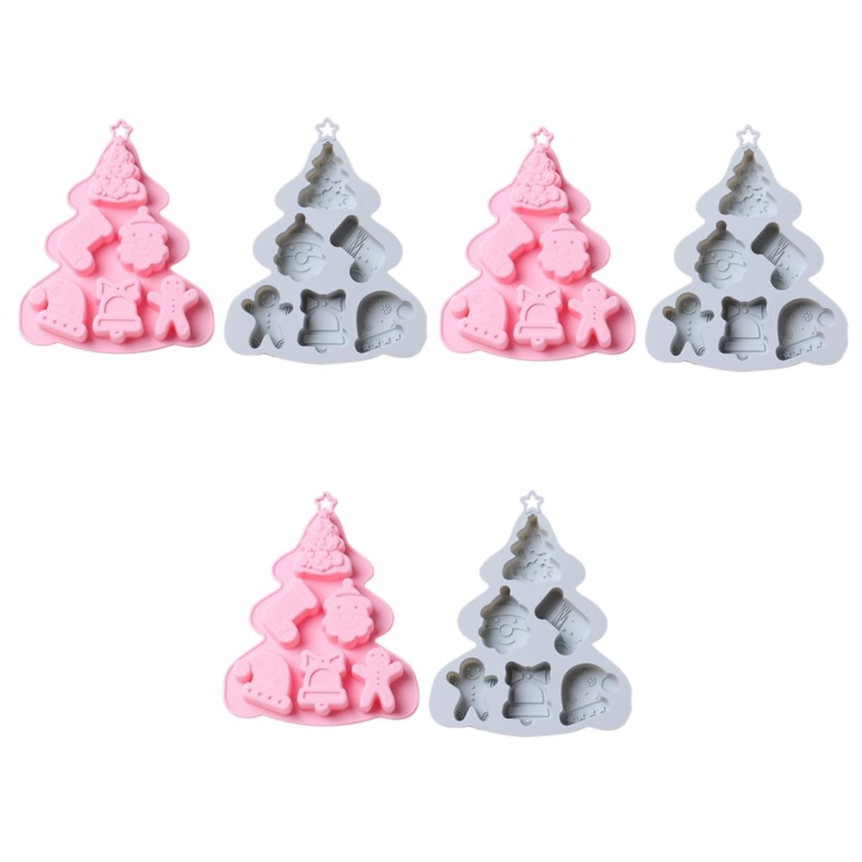 Cabilock 3 Ensembles Moule À Gâteau En Silicone Mini Moules À Gâteaux Moules À Gâteaux Moules À Pâtisserie Moules À Fondant Décorations De Gâteaux En Forme De Coquille Gâteau En 2 pièces * 3