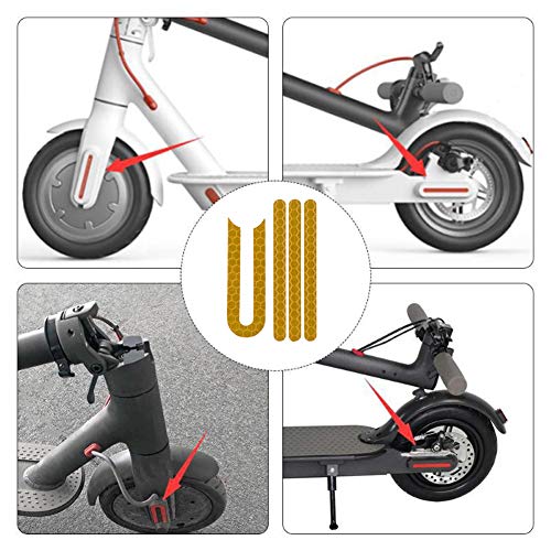 SGMY Scooter reflecterende sticker waterdichte reflecterende stickers decoratief voor Xiaomi Mijia M365 e-scooter en… - Afbeelding 7