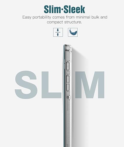 Miniatura 8 de TiMOVO - Funda para Samsung Galaxy Tab A7 Lite 8.7 2021 (SM-T220T225T227), delgada y suave TPU translúcida esmerilada cubierta protectora para