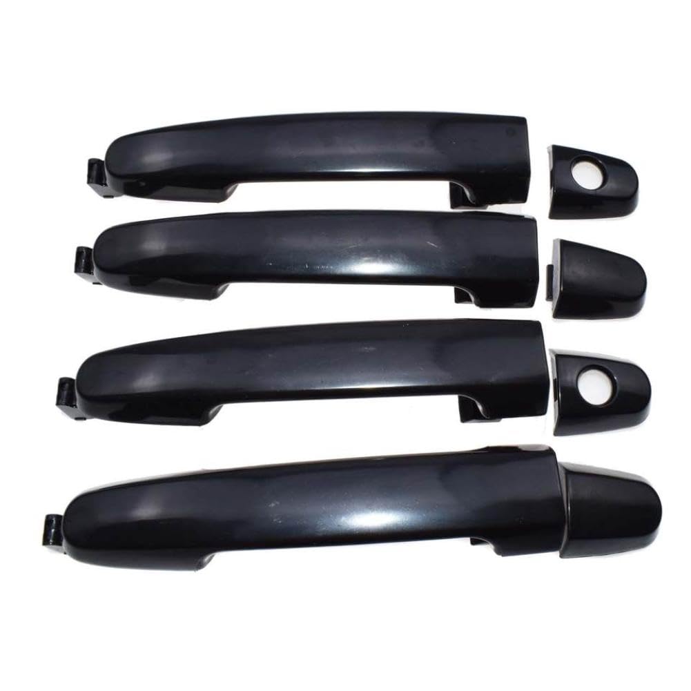 Qaxqmmtak Front Rear Set Car Door Handle Compatible With Xa Xb Xd Tc Yaris Prius Vibe 69211-Aa020(Front Rear Set)