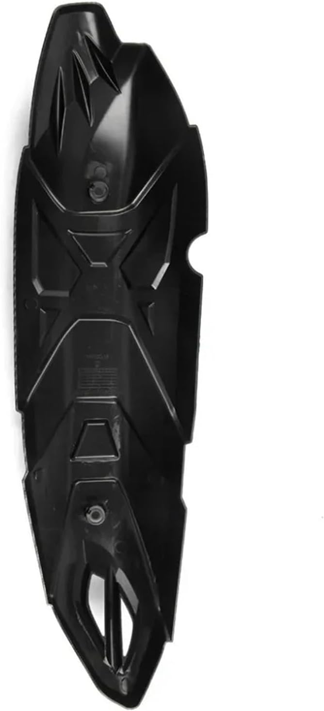 バイク用 ヒートシールド ヤマハ NMAX155 に適合 改造排気管カバーシェル カーボンファイバー マフラー保護プロテクター ヒー