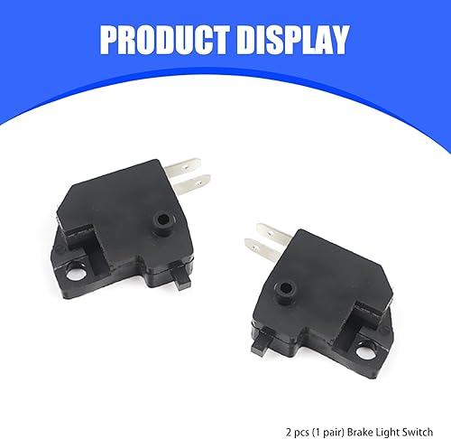 Miniatura 3 de 2 interruptores de luz de freno derecho para motocicleta, kit de interruptor de freno hidráulico delantero derecho, cilindro maestro de parada,