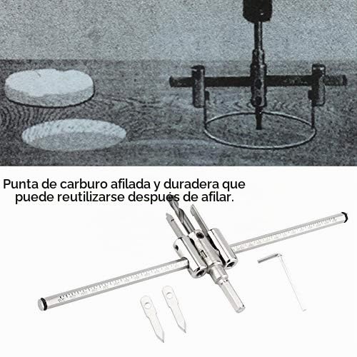 Broca para hacer círculos 5 Imagen adicional