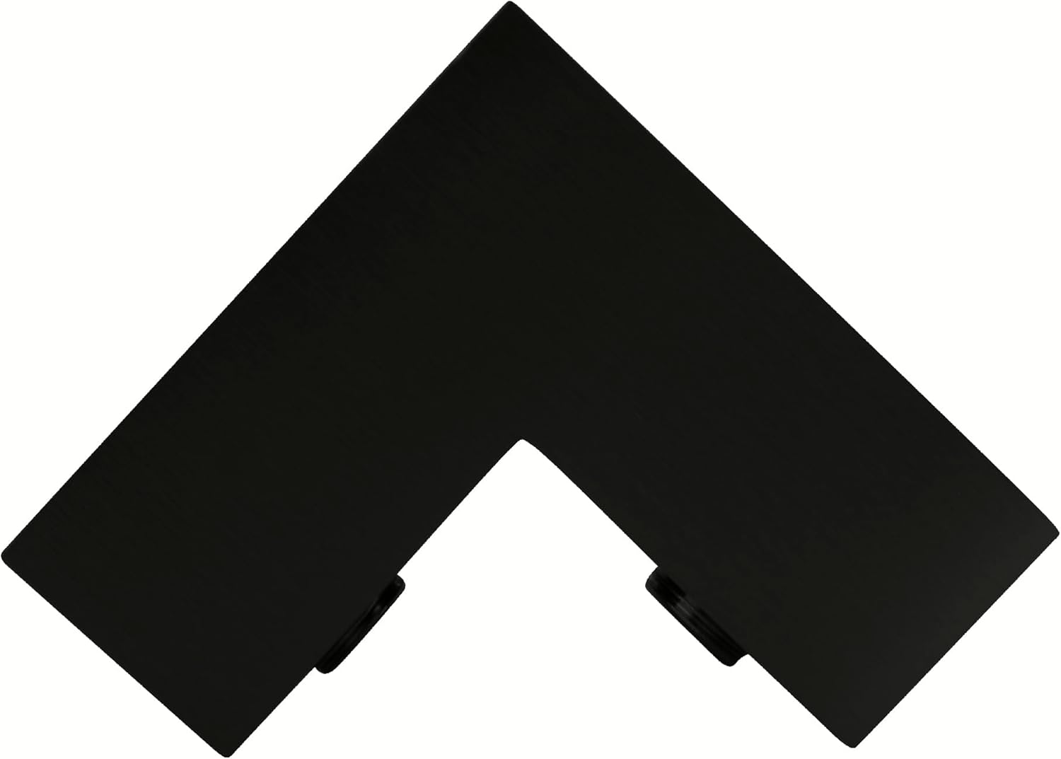 CRL Oil Rubbed Bronze 90 Degree "Sleeve Over" Glass Clamp