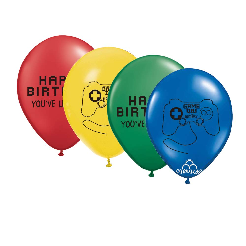 Buy CY Mylar Video Game Controller Latex Balloons Birthday Party Supplies Happy Birthday