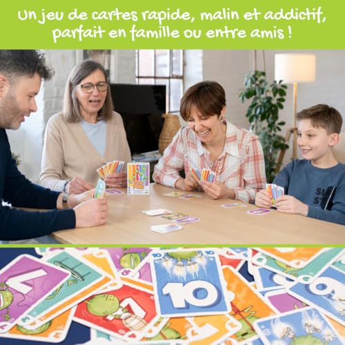 Blackrock Games Blam! Ptit Pois • Le Jeu de Cartes Qui Monte et Qui descend ! Jeu de Cartes Ambiance en Famille ou Entre Amis De 2 à 6 Joueurs 15 Minutes Dès - vue 8