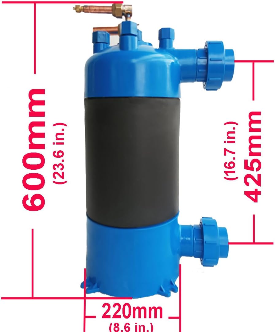 5HP Pure Titanium Heat Exchanger @ Corrosion Resistant Special for Swimming Pool