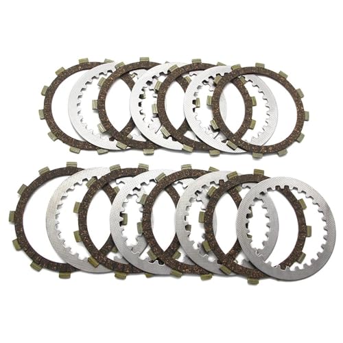 Kit disques friction embrayage moto pour Yamaha XT500 et TT500