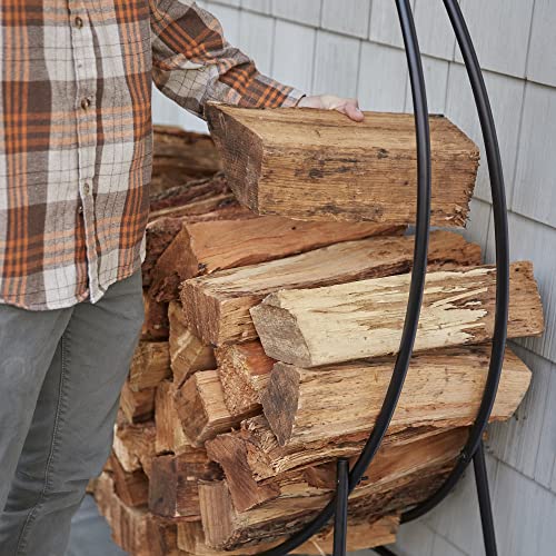 Uniflame, W-1889, Black Finish 48 In. Diameter Tubular Log Hoop #TOP5