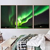 3 Piece Framed Canvas Wall Art Astronomy & Space Canvas Prints Home Artwork Decoration for Living Room,Bedroom - 16
