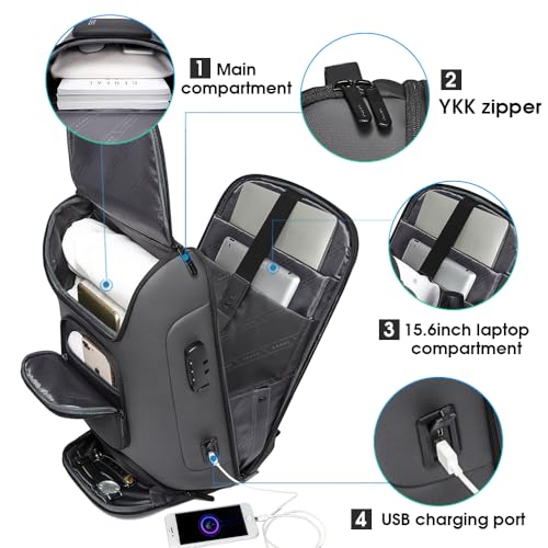 Mochila business para portátil 15.6 pulgadas BANGE miniatura 3