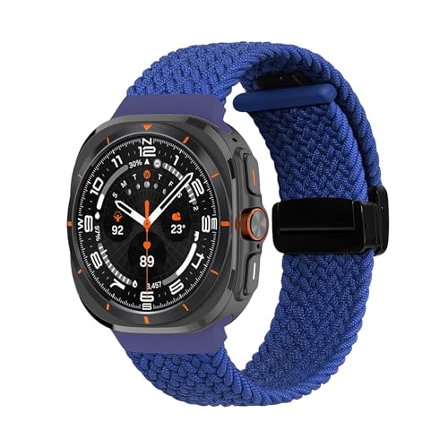 WUURAA Bracelet tissé Pour Samsung Watch Ultra Bracelet Pour Watch Ultra Bracelet à boucle...