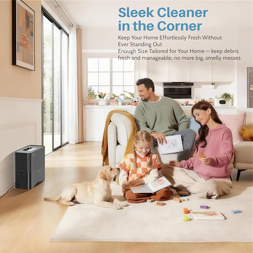 Touchless Vacuum Automatic Dustpan, 20Kpa Suction, Compact Baggless Design - image 7
