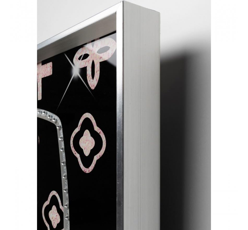 Kare Design Wandbild NY View, Mehrfarbig, 120x120 cm