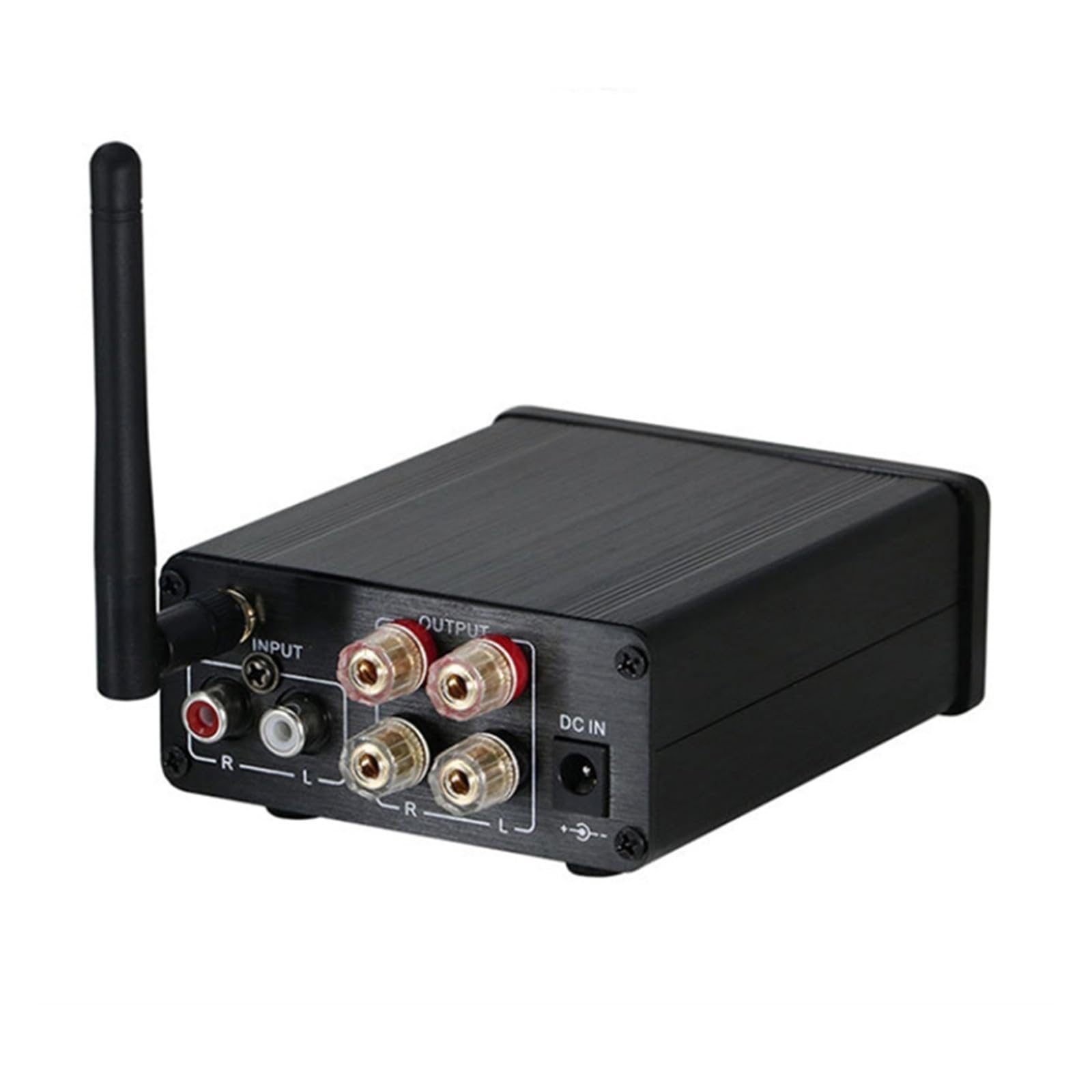 Amplificatore digitale professionale di classe D mini standard da tavolo Bluetooth portatile Hi-Fi da 100 W*2 12 V