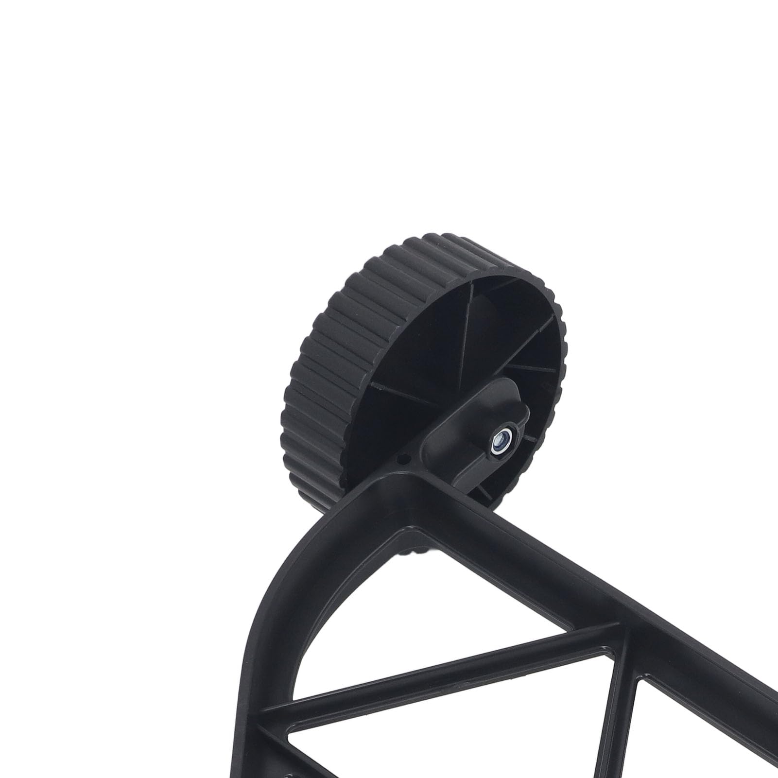 Ausla Roue de Support de Taille-Bordures Réglable, Roue Auxiliaire de Tondeuse à Gazon, Support de Coupe-Herbe à Pousser Derrière Le Support de Mangeur d'herbe