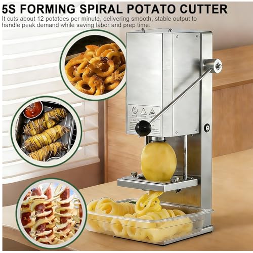 Cortadora eléctrica de espiral para papas Tornado miniatura 2