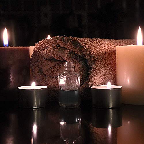 Image of EIN SOF Tea Lights Candles Set of 30 Pcs - 9 Hours Burning Time Tealight for Home Decor, Jumbo Size White T Light Items for Diwali Decoration, Unscented Natural Wax Long Lasting Candle