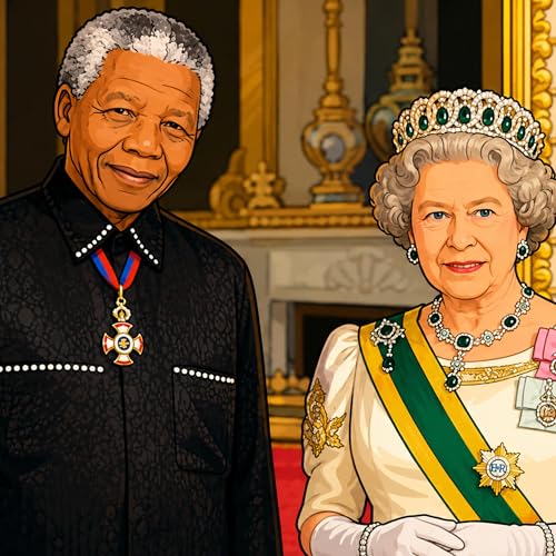 Nelson Mandela e la Regina Elisabetta