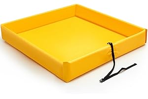 Wettarn Folding Duck Pond, Your Reliable Yellow Spill Containment Berm