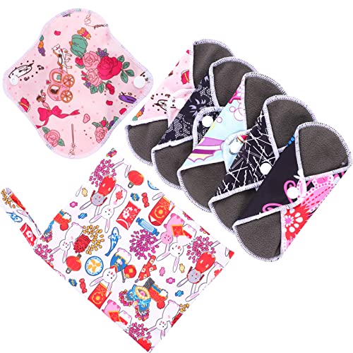 sanitary pads bamboo-charcoal-fiber