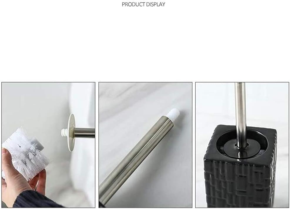 Toilet Brush Holder Toilet Bowl Brush Toilet Brush Ceramic Toilet Brush And Bracket Bathroom Toilet Brush Set Stainless Steel Long Handle Handle Clean The Toilet Toilet Brush and Holder ( Color : Came