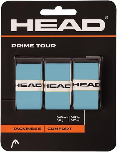 HEAD Xtreme Soft Racquet Overgrip - Cinta de agarre para raqueta de tenis, paquete de 12, color blanco disponible en Yaxa Venezuela