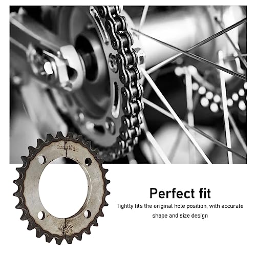 Roda dentada dividida em aço 420 28T para scooters, ATVs, veículos off-road