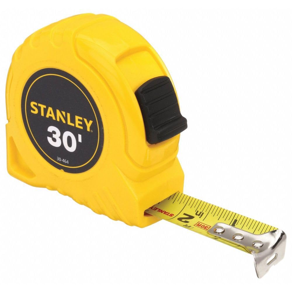 Stanley 30-464 - Regola a nastro da 30 x 3 cm, colore: giallo
