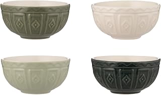 Mason Cash 4-Piece Prep Bowl Set | Basil