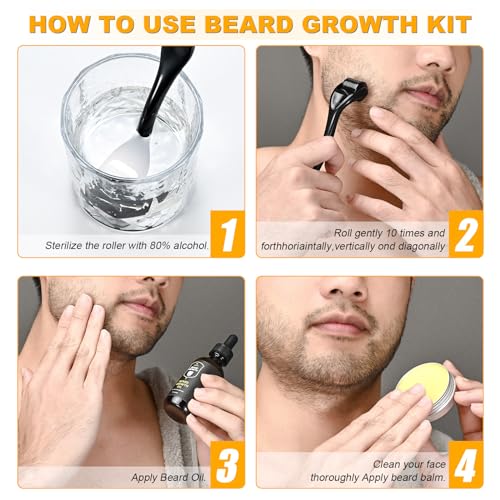 Mideand Beard Growth Kit, Beard Kit For Men thumb #4