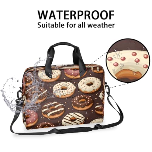 Maletín para laptop 15.6-16 pulgadas con diseño chocolate miniatura 3