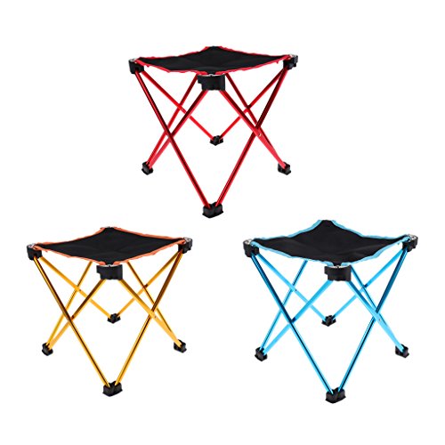 YIJU Cadeira de Banquinho Dobrável Portátil para Acampamento Ao Ar Livre, Caminhada, Pesca, Piqueniq